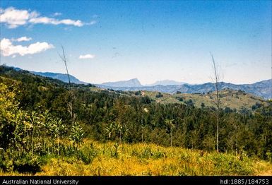 Chimbu - Mt Hagen - Mintima, Mts Elimbari and Michael