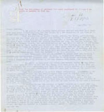 Letter from Gertrude Sanford Legendre, May 11, 1943