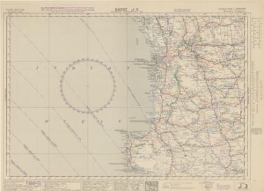 Australian aeronautical map (Sheet J3)
