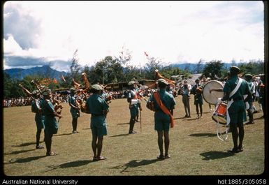 P.I.R. Pipe Band, Goroka Show