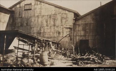 Iron-rack near Store