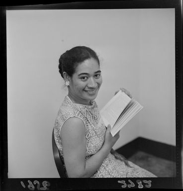 Miss Fanaafi Ma'ia'i, a Samoan student at Victoria university of Wellington