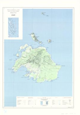 Carte de la Mélanésie au 1100.000 Archipel des Nouvelles Hebrides: Efate (12)