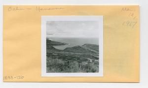 [Hanauma Bay in Hawaii, envelope IE33-126]