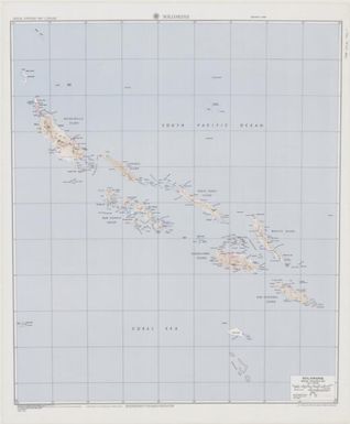 Solomons : special strategic map / prepared under the direction of the Chief of Engineers, U.S. Army ; compiled by the Army Map Service