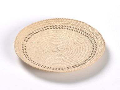 Coconut leaf dish