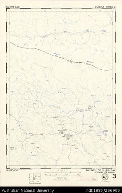 Papua New Guinea, Suain SW, Survey Index 3, 1:50 000, 1974