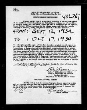 Volume 267: September 12, 1934 - October 17, 1934
