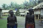 Two men, village in Buin sub district, [Papua New Guinea, 1963?]