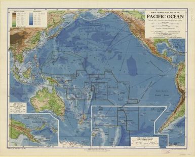 Philips' regional wall map of the Pacific Ocean / the London Geographical Institute FED, edited by George Goodall, M.A
