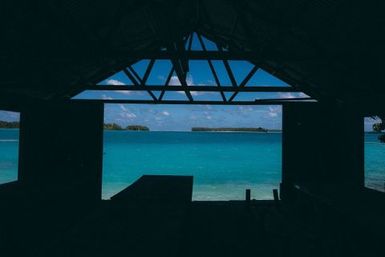 Fishing house, Atafu, Tokelau