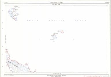 Papua New Guinea road inventory, July 1975: Samo (Sheet 48)