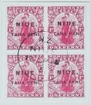 Stamps: New Zealand - Niue One Penny