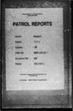 Patrol Reports. Western District, Daru, 1953 - 1955