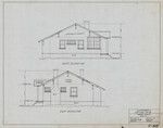 Elevations of Cottage No. 18 Hammond Lumber Co. Samoa, Cal