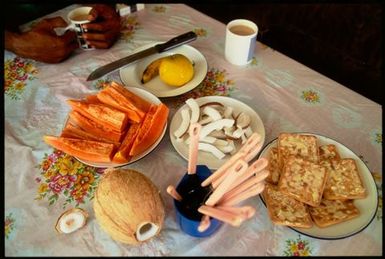 Lunch, Manihiki, Cook Islands