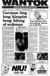 Wantok Niuspepa--Issue No. 0700 (November 26, 1987)