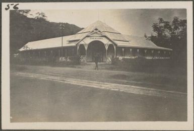 Treasury building at Rabaul, New Britain Island, Papua New Guinea, approximately 1916