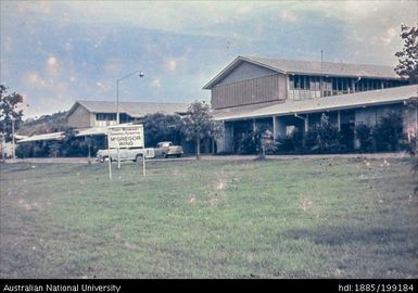 Front of Port Moresby General Hospital