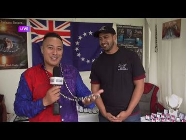 LIVE: Kora Pearls stall at Pasifika Festival 2021