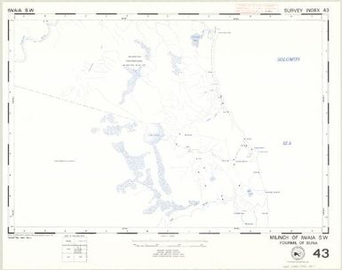Milinch of ... : fourmil of ... (43 - Fourmil of Buna - Milinch of Iwaia SW)