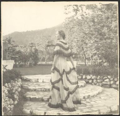 Portrait of Ruth McNicholl at Malaguna Road, Rabaul, New Guinea, ca. 1936 / Sarah Chinnery