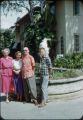 Mary and Page Stegner with an unidentified couple, Oahu