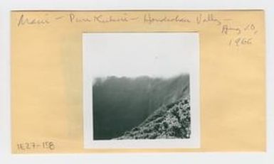 [Honokohau Valley in Hawaii, envelope IE27-158]