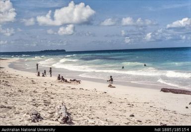 Wabunun, Eastern Woodlark, scenes of the village and beach.  See Report 2.4