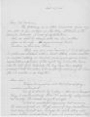 Knox, 'Choob', Letter, 1945