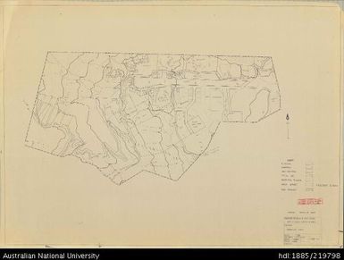 Papua New Guinea, Zoning Plan Tapini, 1970