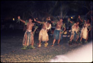 Fijian dancers, 1974