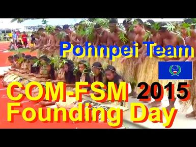 Pohnpei Team, College of Micronesia-FSM Founding Day 2015
