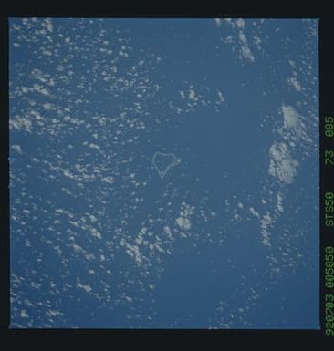 STS050-73-085 - STS-050 - STS-50 earth observations