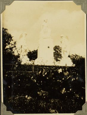 The residence of Ta'isi Olaf Frederick Nelson at Tuaefu, Samoa, 1928