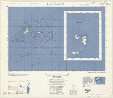 Admiralty Islands 1:25,000 (3649-I-SE)