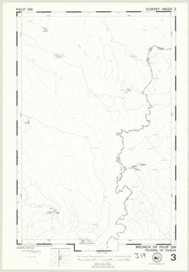 Milinch of ... : fourmil of ... (3 - Fourmil of Wewak - Milinch of Paup SW)