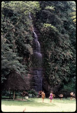 Waterfall, Fiji, 1971