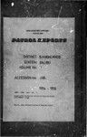 Patrol Reports. Southern Highlands District, Ialibu, 1954 - 1956