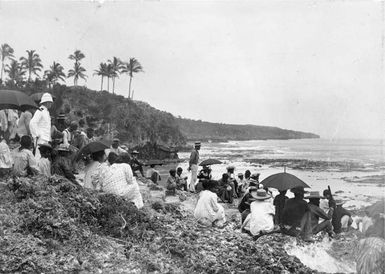 New Zealand governor Lord Ranfurly visits Niue, 1900