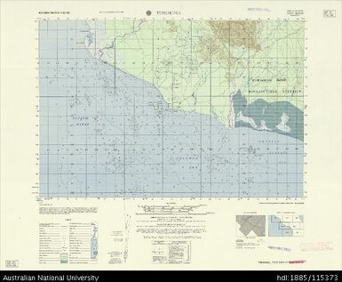 Papua New Guinea, Bougainville, Torokina, Series: AMS X713, Sheet 6839 III, 1966, 1:50 000