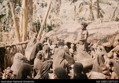 Man speaking to group