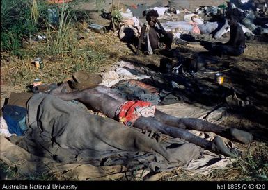 Sleeping after a corroboree