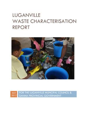 Luganville waste characterisation report.