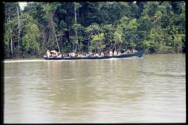 Boat on river