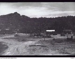 RABAUL, NEW GUINEA. 1946-07-04. AREA THROUGH WHICH THE MAIN JAPANESE FORCE PROCEEDED EN ROUTE FOR VANAKANAU AIRSTRIP