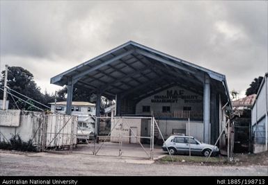 Tonga - Local market and store