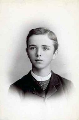 Horatio (Horace) VanCleve Hall. Son of Elizabeth Archer VanCleve and William Wisner Hall.