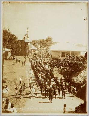 Procession to the British Consulate
