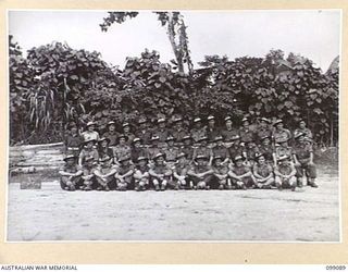 TOROKINA, BOUGAINVILLE. 1945-11-25. MEMBERS OF HQ COMPANY SIGNALS, 3 DIVISION